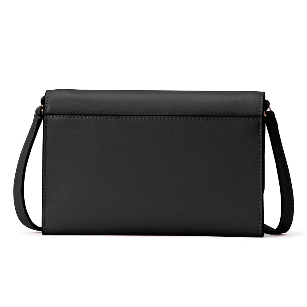 Kate Spade Perry Leather Crossbody Bag Black # K8709