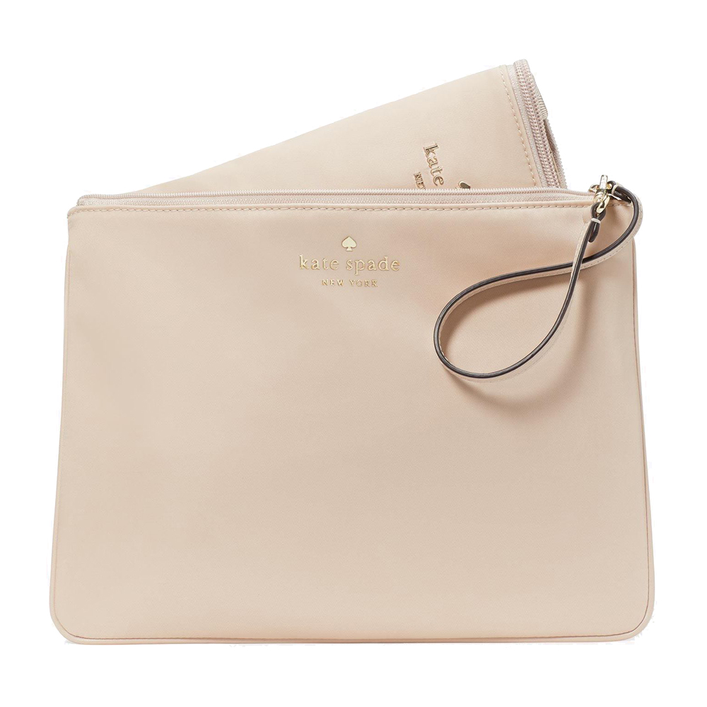 Kate Spade Mel Packable Tote Bag Warm Beige # KE559