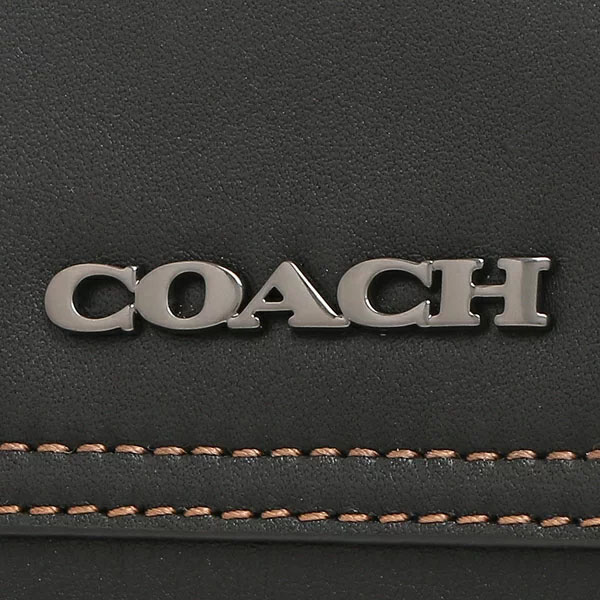 Coach Men Graham Crossbody Smooth Leather Black # C4148D1