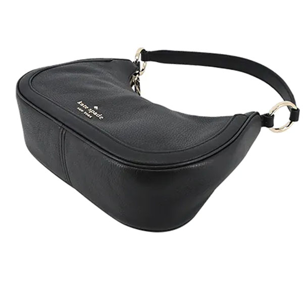 Kate Spade Crossbody Bag Leila Pebbled Leather Shoulder Bag Black # KA804D1