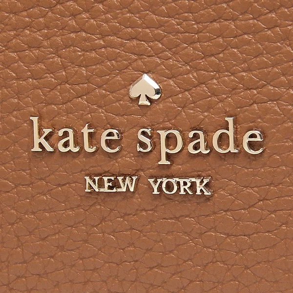 Kate Spade Shoulder Bag Tote Leila Medium Triple Compartment Shoulder Warm Gingerbread Brown # WKR00344D1