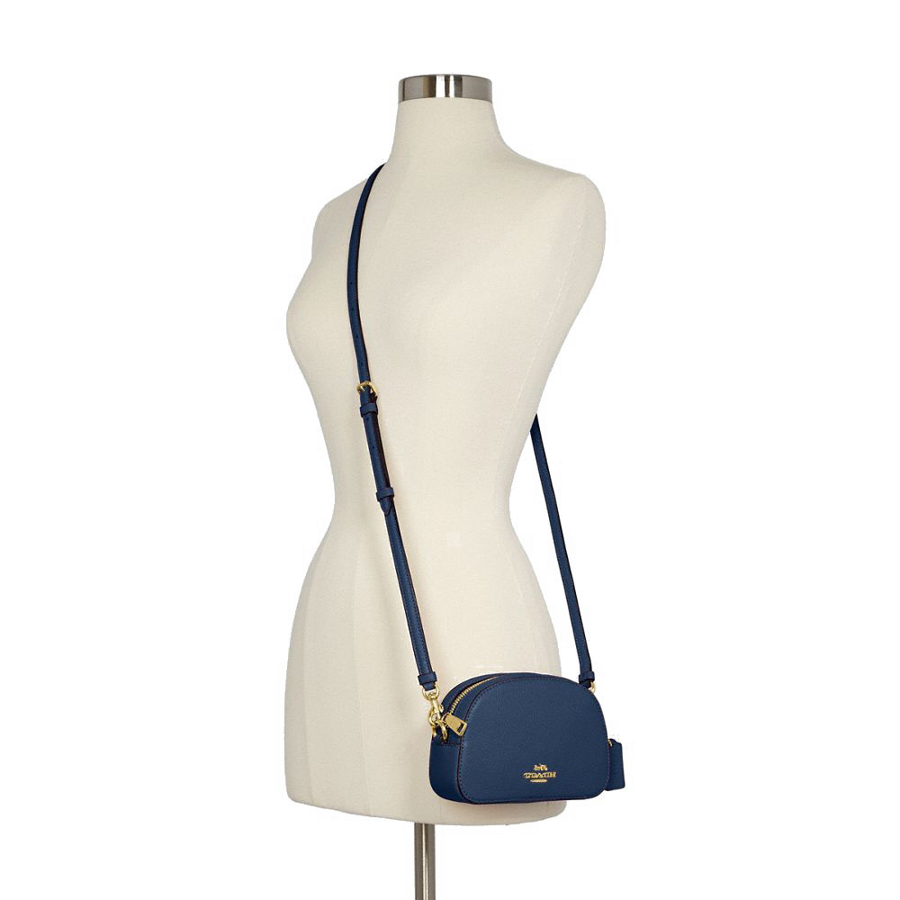 Coach Crossbody Bag Mini Serena Deep Blue # C7944D1