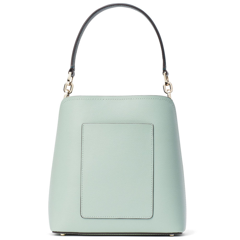 Kate Spade Crossbody Bag Darcy Colorblock Small Bucket Bag Seawater Light Blue # WKR00541D1