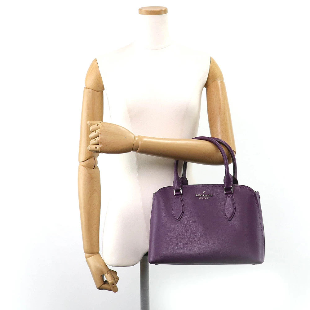 Kate Spade Crossbody Bag Sling Darcy Small Satchel Plum Purple # WKR00438D3