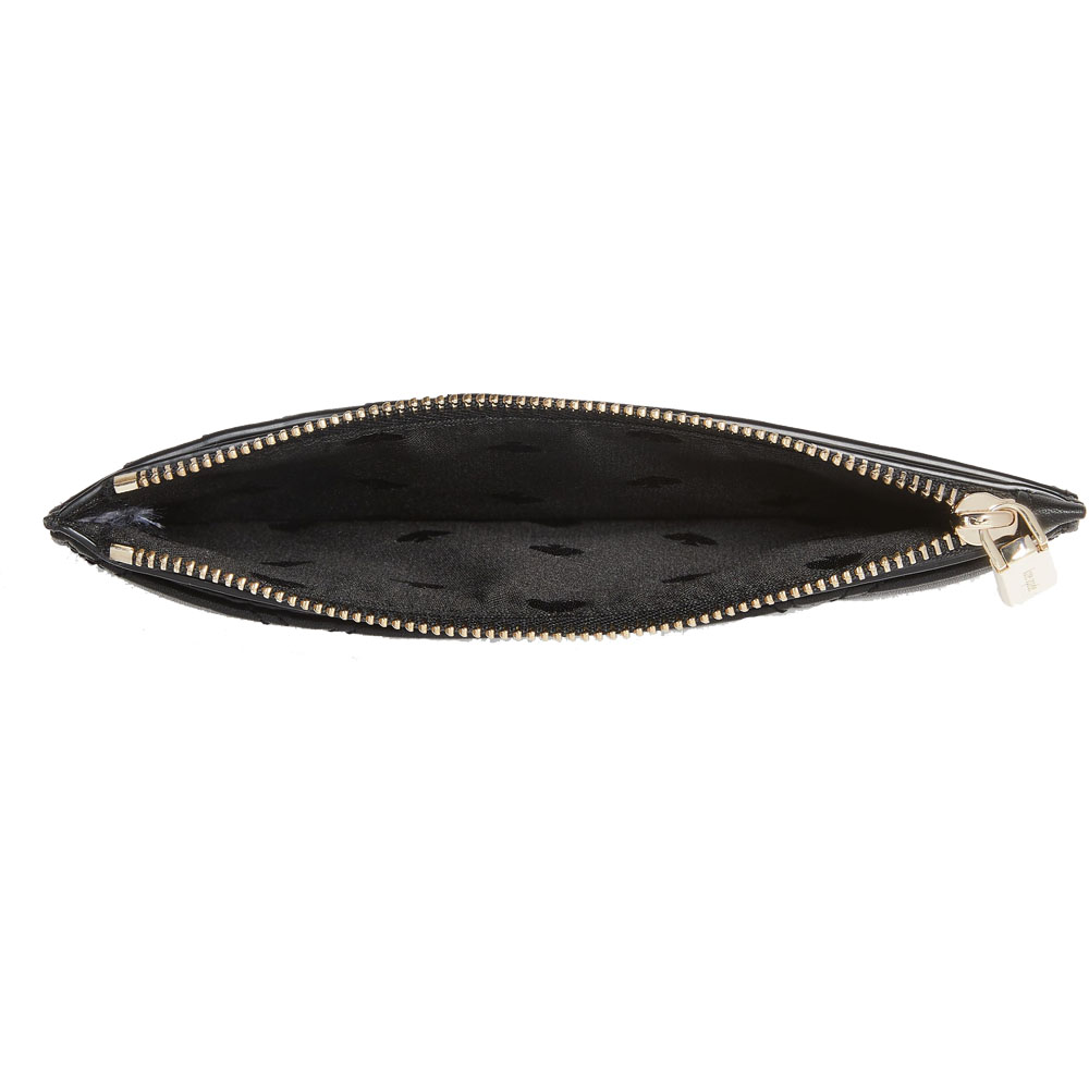 Kate Spade Natalia Large Slim Card Holder Black # WLRU6343D2