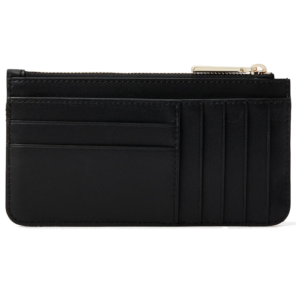 Kate Spade Natalia Large Slim Card Holder Black # WLRU6343D2