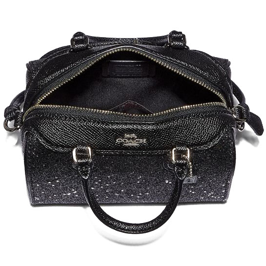 Micro Bennett star 2024 glitter satchel mini crossbody coach bag