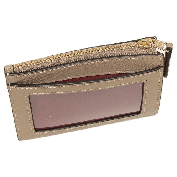 Coach Mini Skinny Id Case Taupe Nude Beige # 88250D1