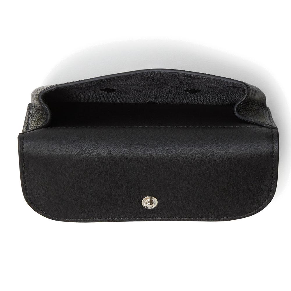 Kate Spade Small Wallet Dumpling Pebbled Leather Black # KA574D1