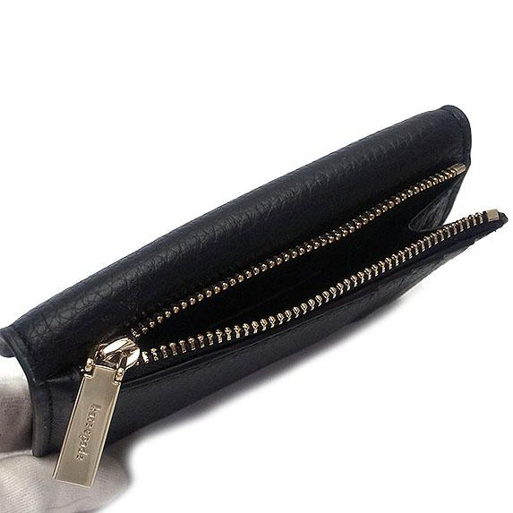 Kate Spade Small Wallet Dumpling Pebbled Leather Black # KA574D1