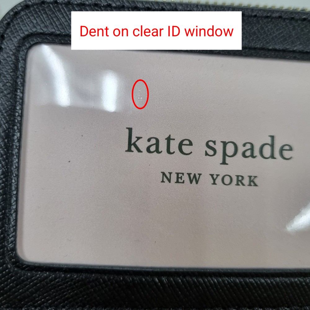 Kate Spade Staci Card Case Lanyard Black # WLR00139D2