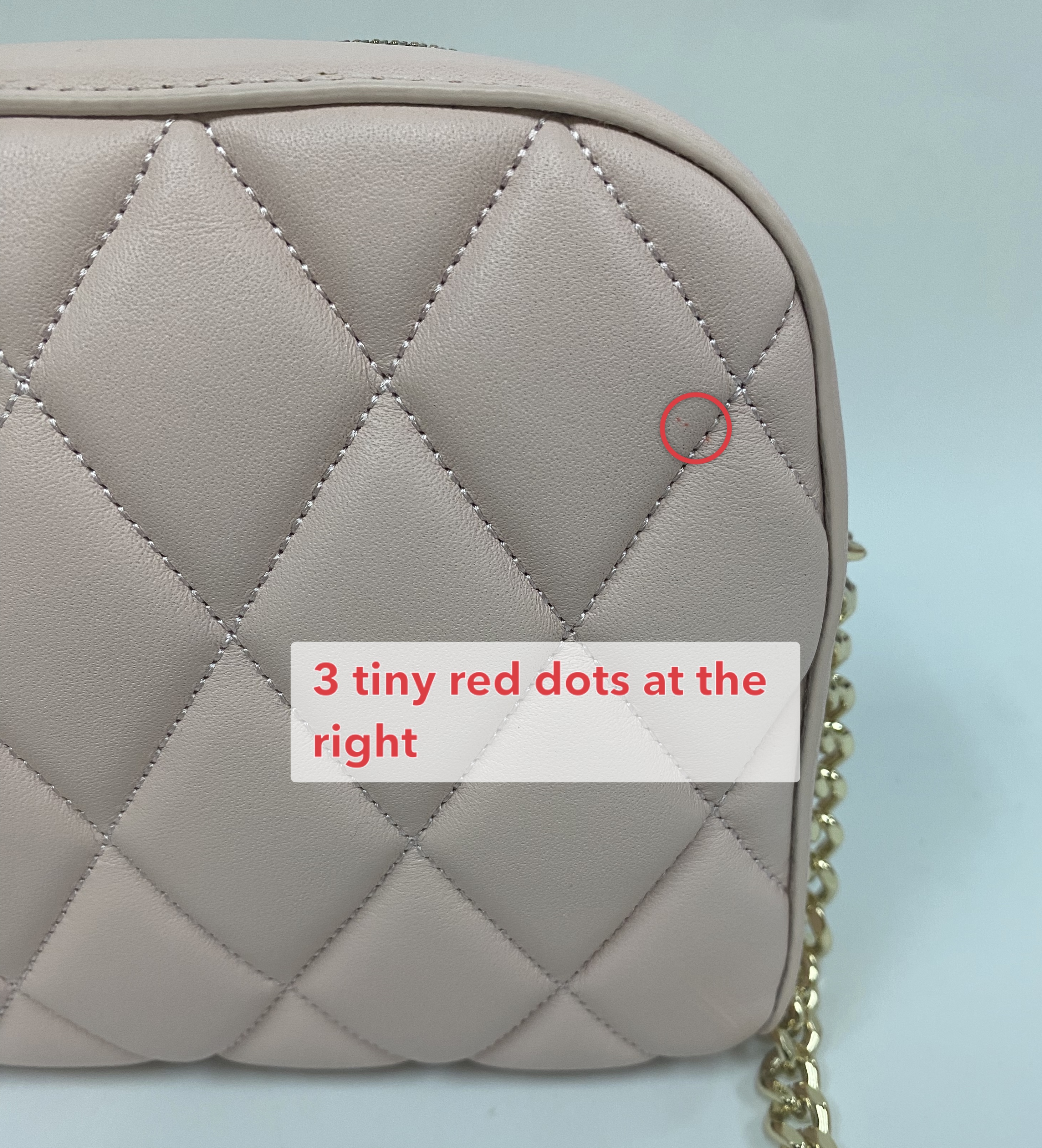 Kate Spade Crossbody Bag Carey Smooth Quilted Mini Camera Bag Conch Pink # KA592D1