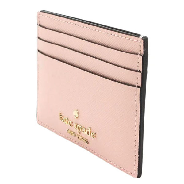 Kate Spade Madison Saffiano Leather Card Holder Conch Pink # KC582