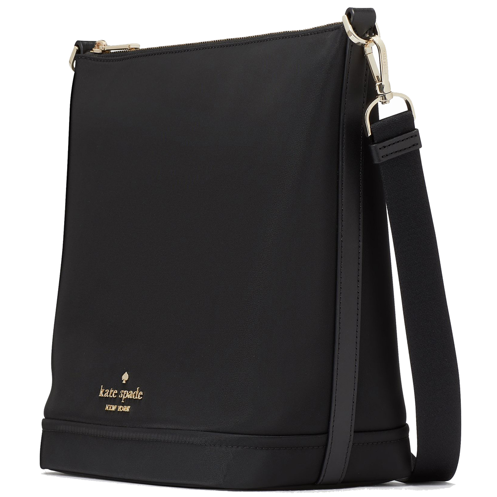 Kate Spade Chelsea Duffle Crossbody Bag Sling Black # KC444