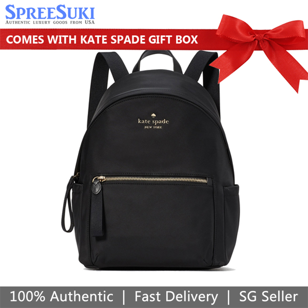 Kate Spade Chelsea Mini Backpack Bag Black # KC524