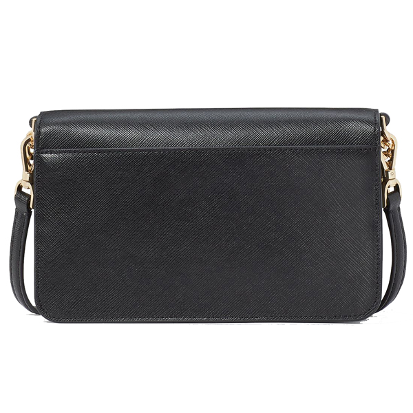 Kate Spade Madison Small Flap Crossbody Bag Sling Black # KC586