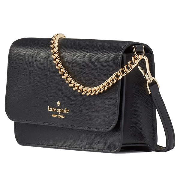 Kate Spade Madison Small Flap Crossbody Bag Sling Black # KC586