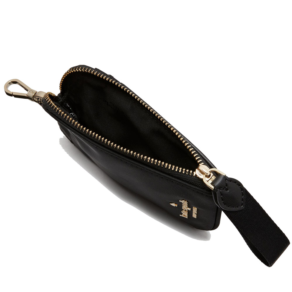 Kate Spade Chelsea Card Case Lanyard Black # KC630