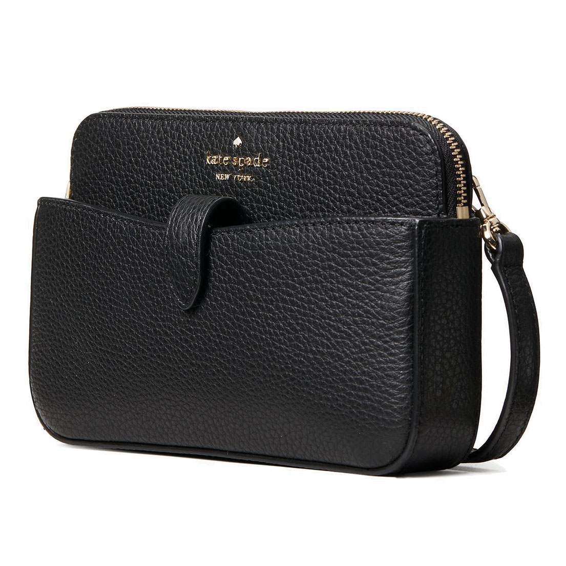 Kate Spade Leila Small Tab Crossbody Bag Sling Black # WLR00397