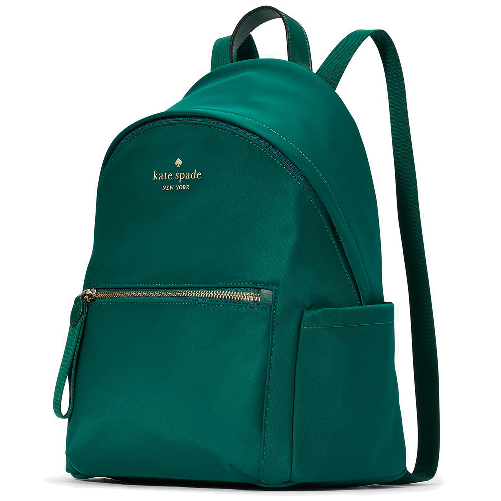 Kate Spade Chelsea Medium Backpack Deep Jade Green # KC522