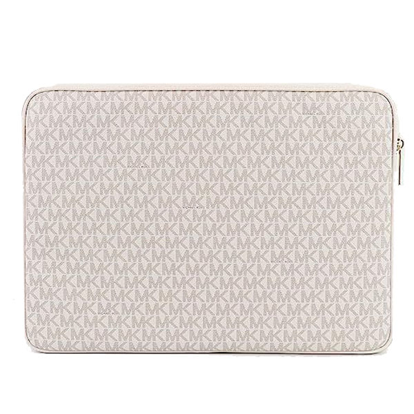 Michael Kors Jet Set Travel Large Laptop Sleeve Case 15 Inch Light Cream # 35T1GTVN7B