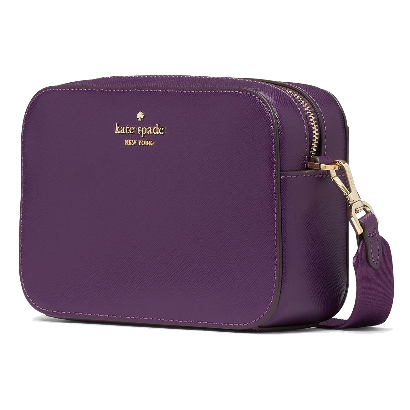 Kate Spade Mini Camera Bag Saffiano Leather Madison Ripe Plum # KC584