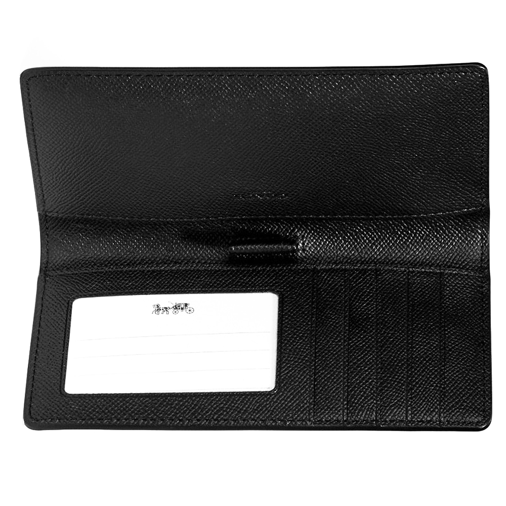 Coach Medium Wallet Bifold Wallet Black # F88025D1