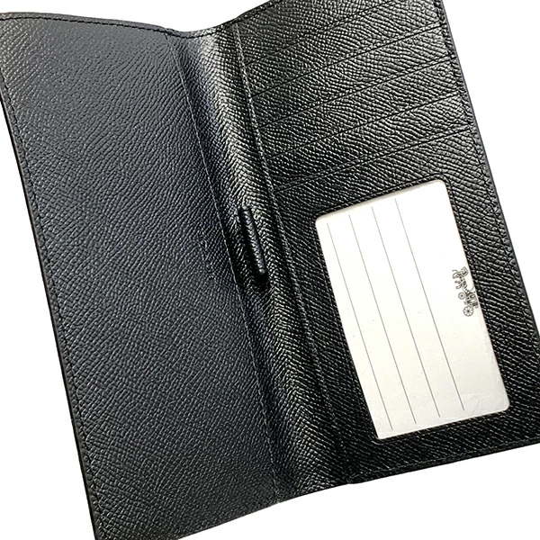 Coach Medium Wallet Bifold Wallet Black # F88025D1