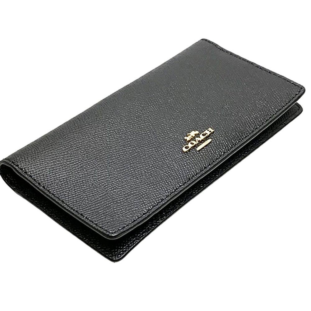 Coach Medium Wallet Bifold Wallet Black # F88025D1