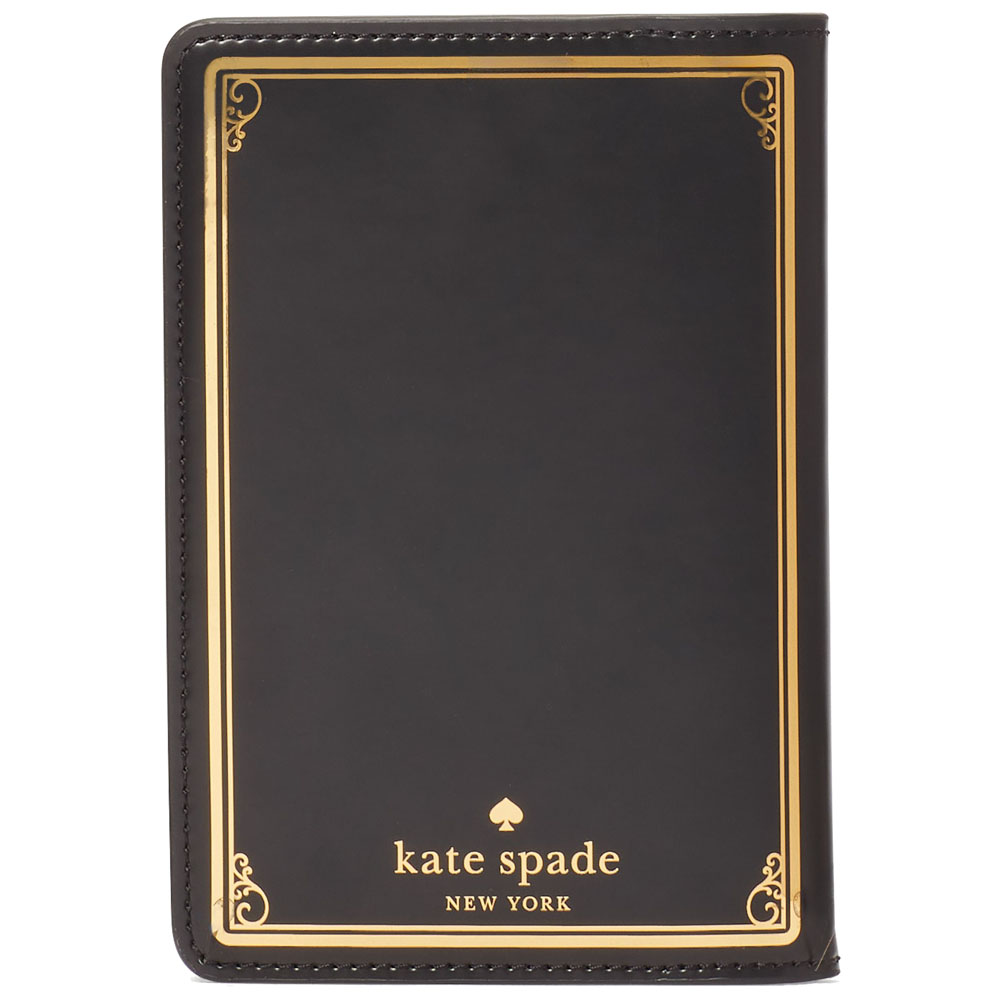 Kate Spade Kate Spade X Disney Beauty & The Beast Passport Holder Black # KE657