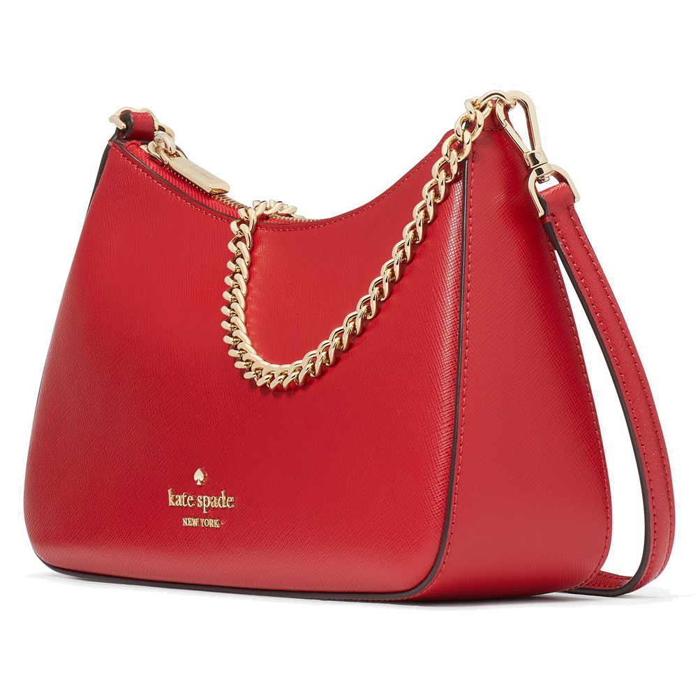 Kate Spade Madison Saffiano Convertible Crossbody Bag Sling Candied Cherry Red # KC439