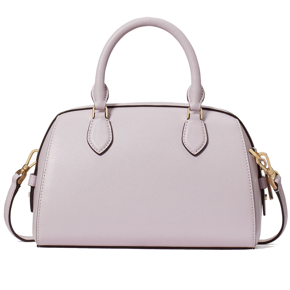 Kate Spade Crossbody Bag Sling Madison Studded Pearl Duffle Lilac Moon Light Purple # KF494