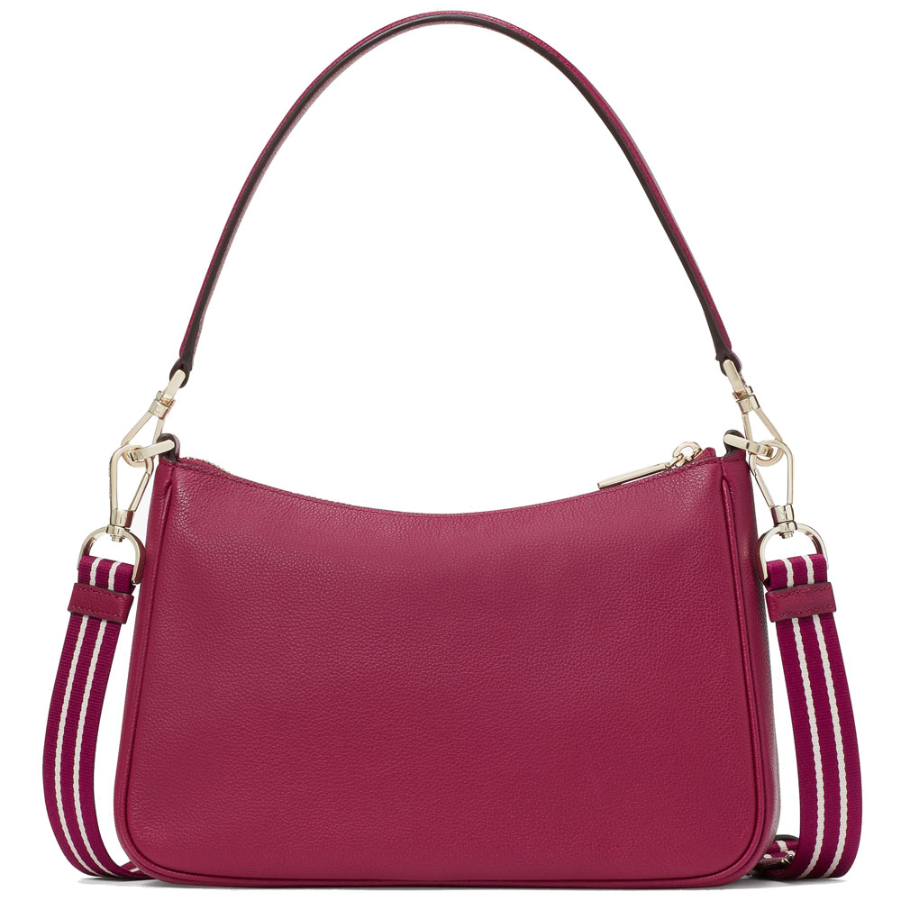 Kate Spade Crossbody Bag Sling Rosie Shoulder Bag Dark Raspberry Magenta # KF086