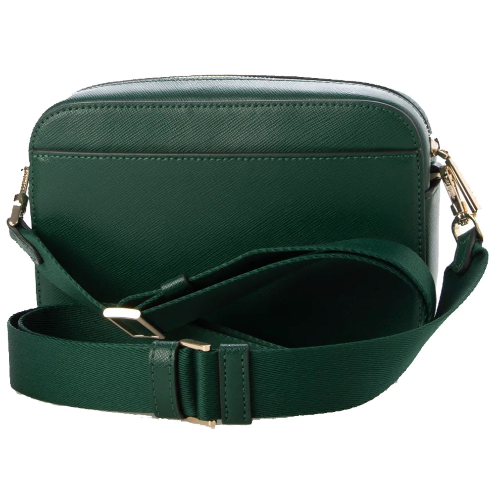 Kate Spade Madison Saffiano Leather Mini Camera Crossbody Deep Jade Green # KC584