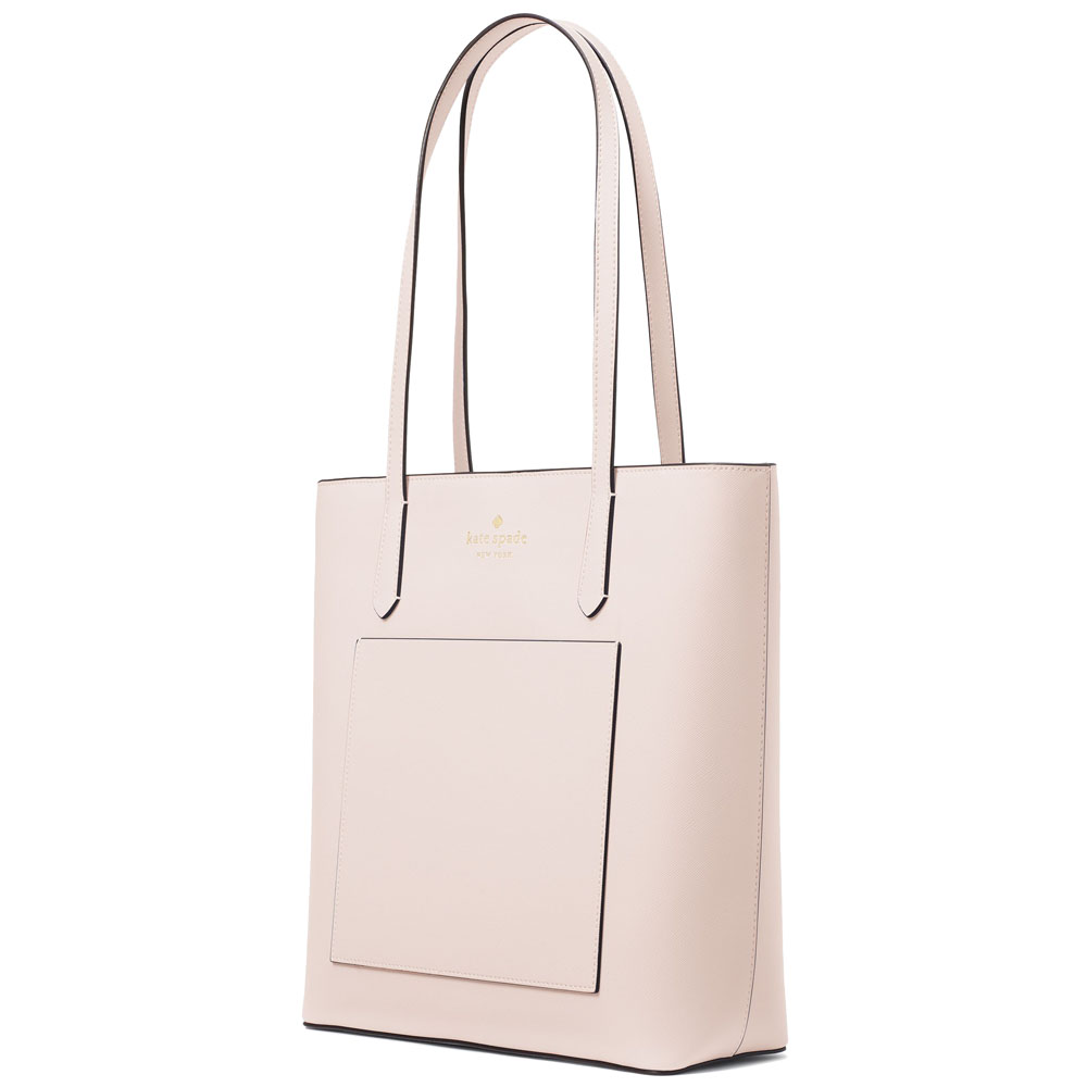 Kate Spade Saffiano Pvc Chalk Pink Daily Tote Bag Chalk Pink # K8662