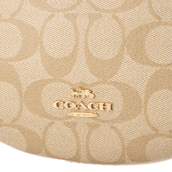 Coach Mini Payton In Signature Canvas Light Khaki Chalk # CM273