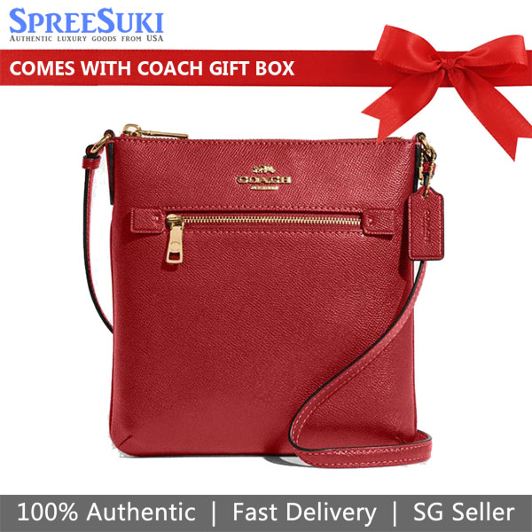 Coach Mini Rowan File Bag 1941 Red # CE871