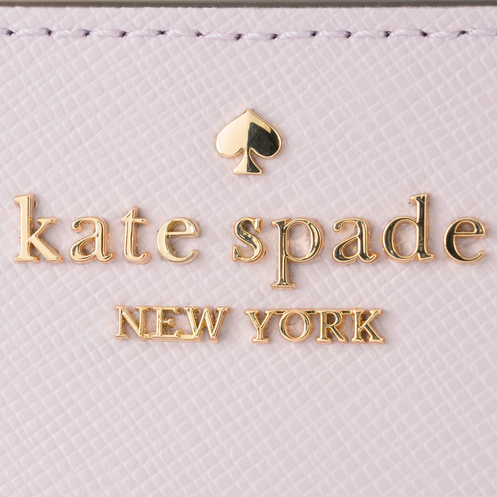 Kate Spade Madison Colorblock Top Zip Card Holder Lilac # KC518