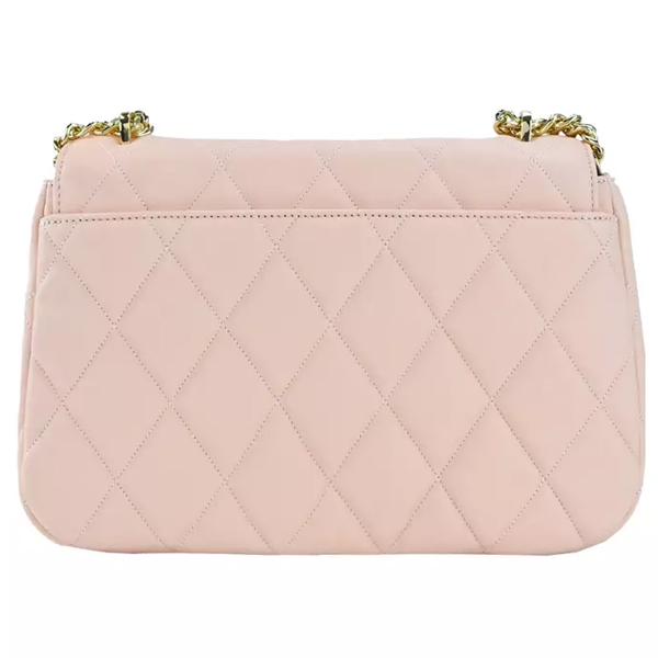 Kate Spade Carey Smooth Quilted Leather Small Flap Shoulder Bag Conch Pink # KA767