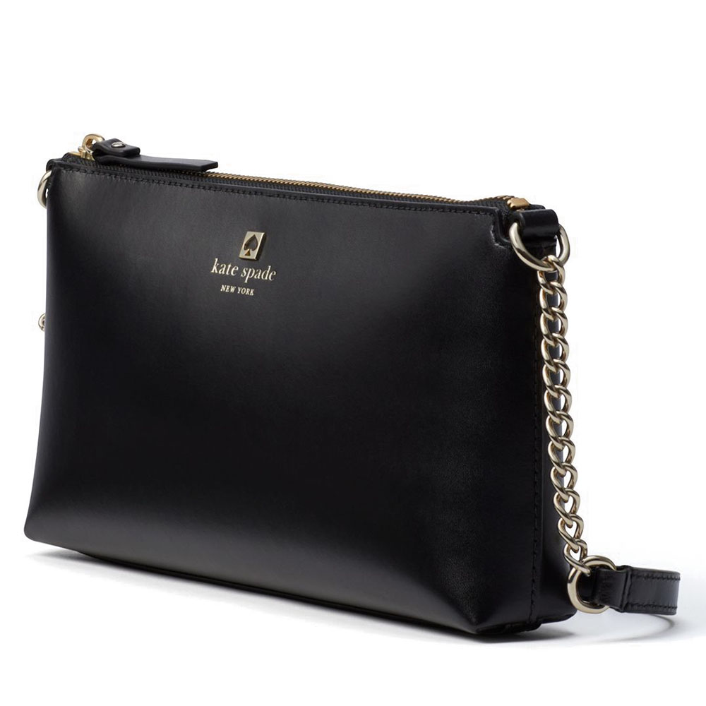 Kate Spade Sawyer Street Declan Crossbody Bag Black # WKRU6081D1