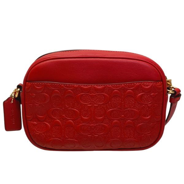 Coach Mini Jamie Camera Bag In Signature Leather 1941 Red # CC943