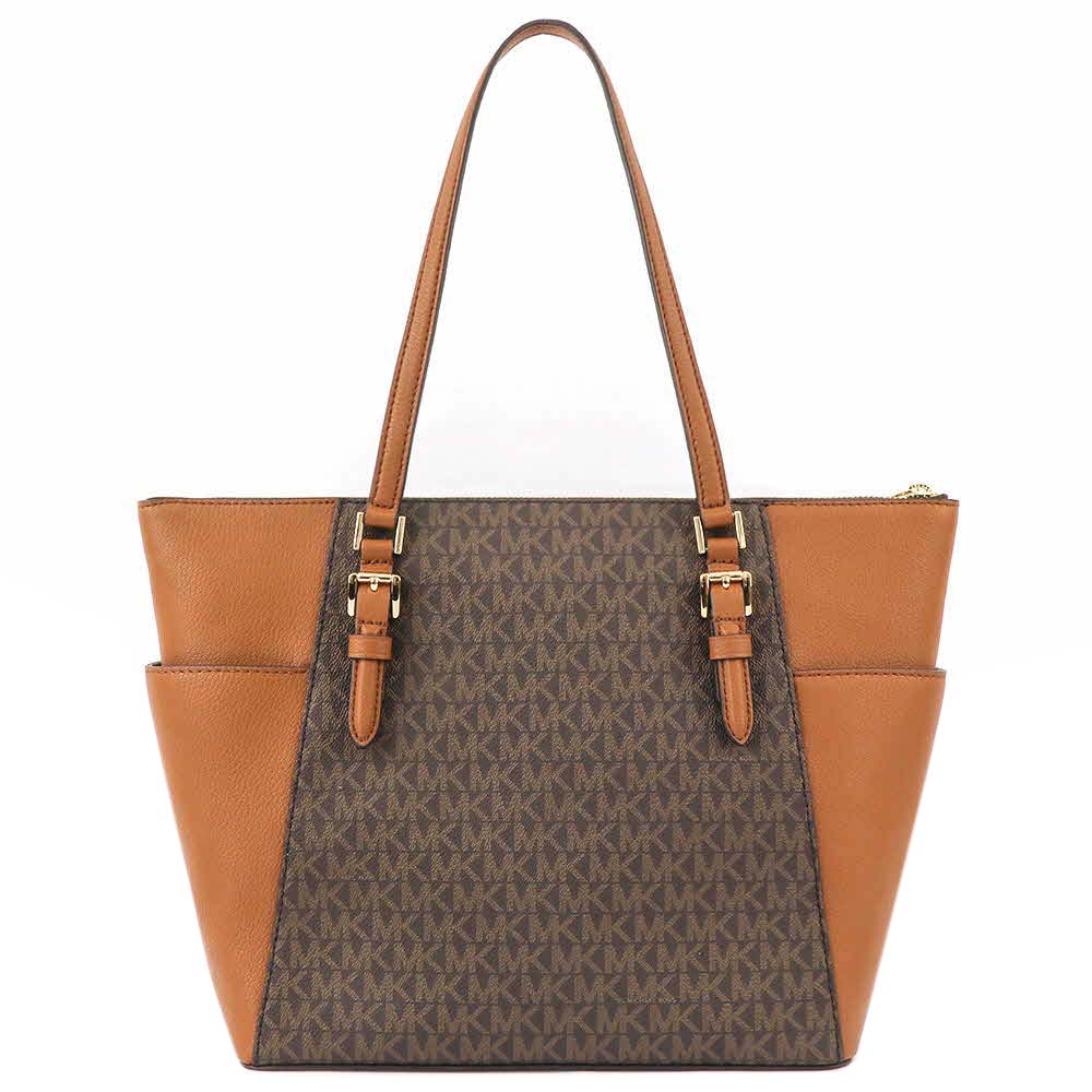 Michael Kors Charlotte Large Top Zip Tote Brown # 35T0GCFT3BD3