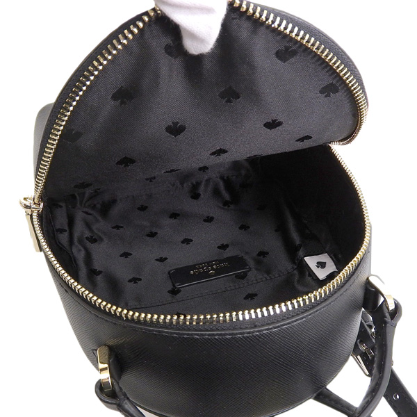 Kate Spade Mini Backpack Saffiano Schuyler Black # K8702