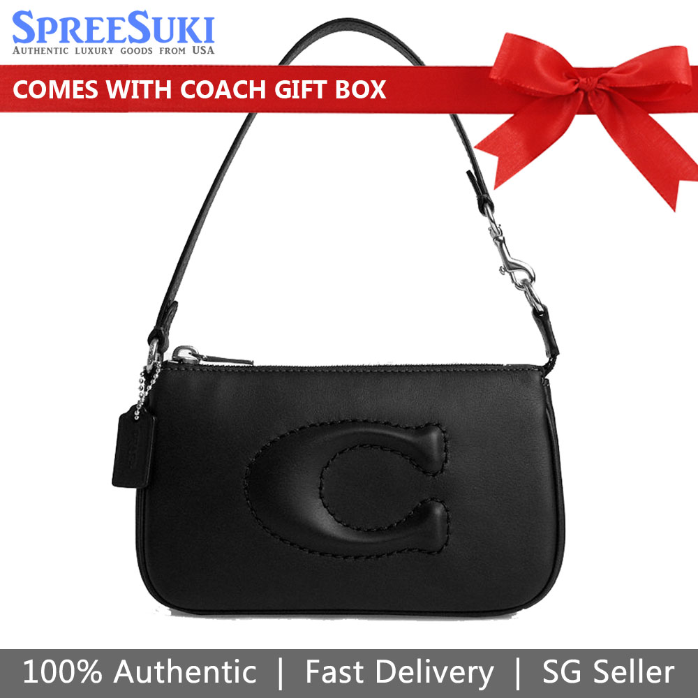 Coach Nolita 19 Silver / Black # CR364