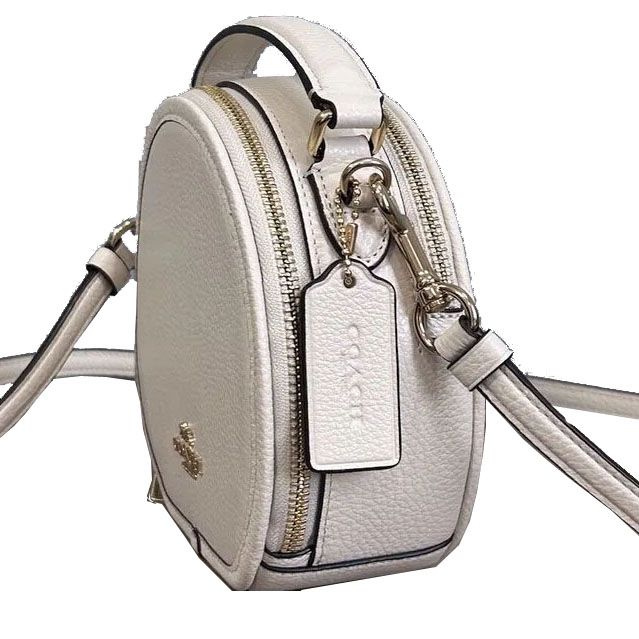 Coach Canteen Crossbody Bag Sling Chalk Cream Off White # CO987