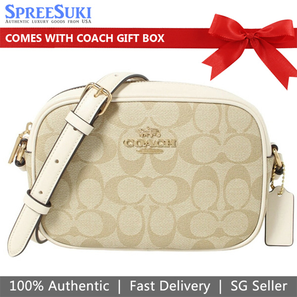 Coach Mini Jamie Camera Bag Light Khaki Chalk # C9926