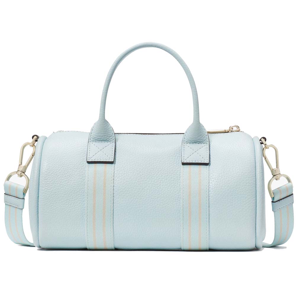 Kate Spade Pebbled Leather Small Duffle Crossbody Bag Sling Crisp Sky Blue # KG218