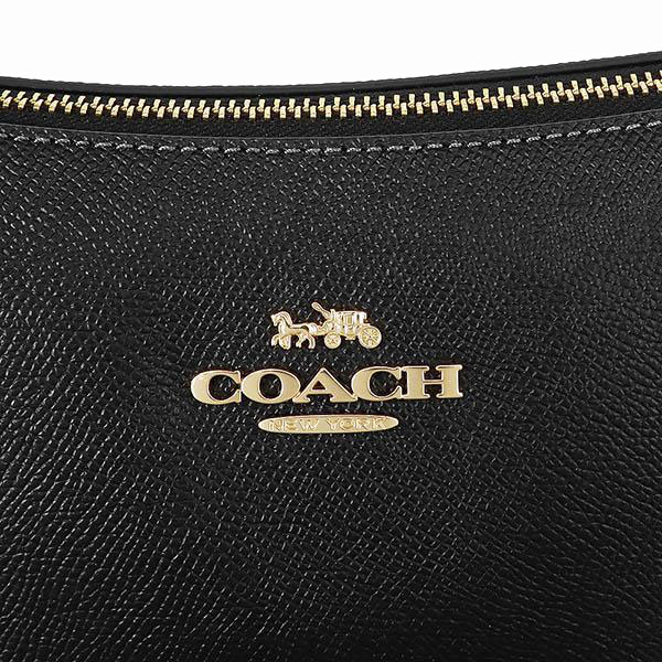 Coach Clara Leather Shoulder Crossbody Bag Black # CE584D2