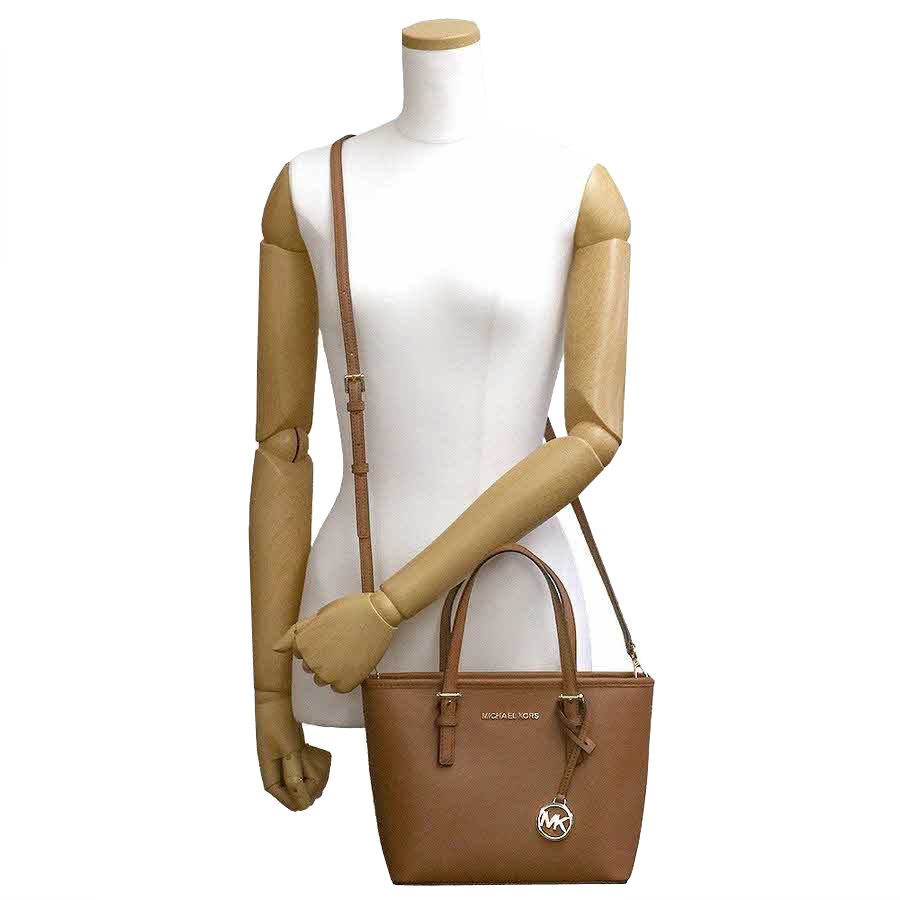 Michael Kors Jet Set Travel Extra Small Carryall Convertible Tote Luggage # 35T9GTVT0L