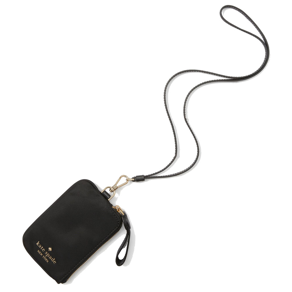 Kate Spade Chelsea Cardcase Lanyard Black # KC630D6